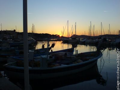 port du brusc et ses pointus...romantique !